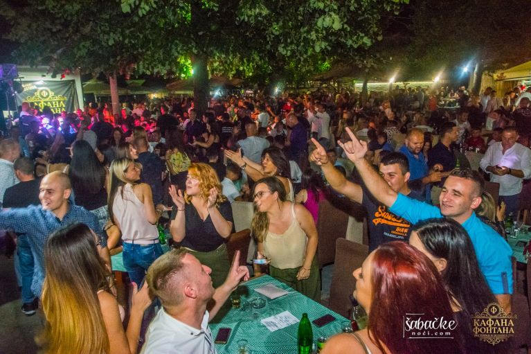 Gostovanje , " Kafana FONTANA " Šabac